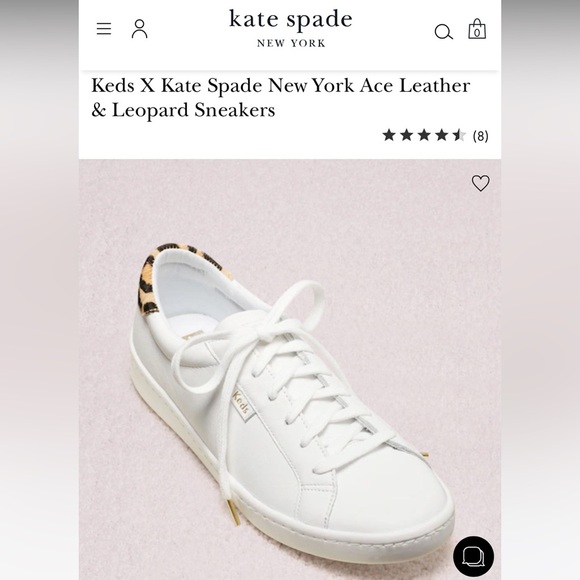 Kate Spade Aces Keds Sneaker - Picture 1 of 4